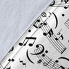 Music Notes Mother Day's Blanket