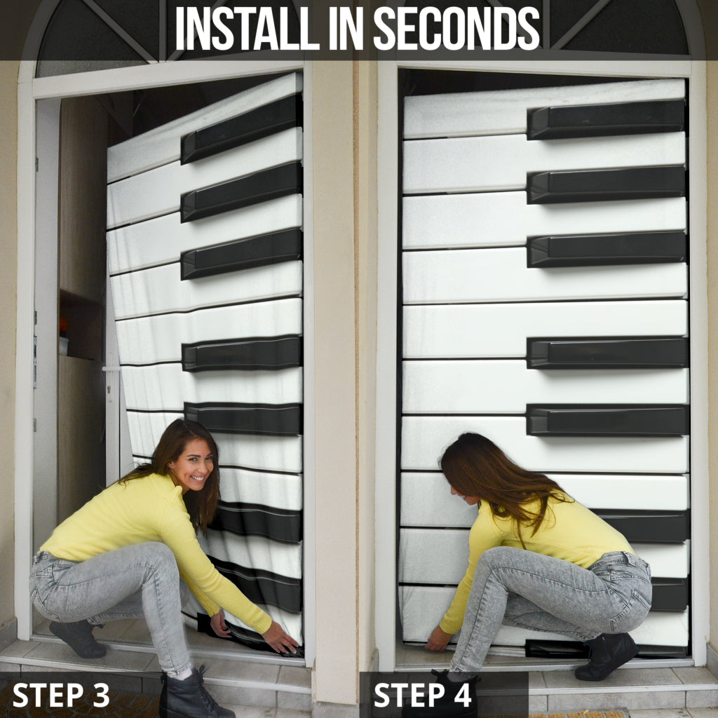 Piano Keys Door Sock - { shop_name }} - Review