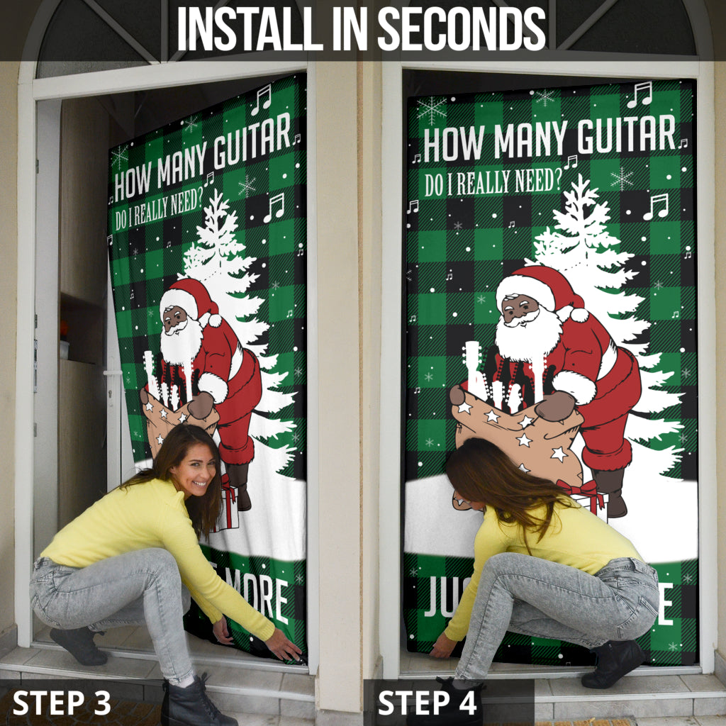 Just One More Guitar Green Door Sock