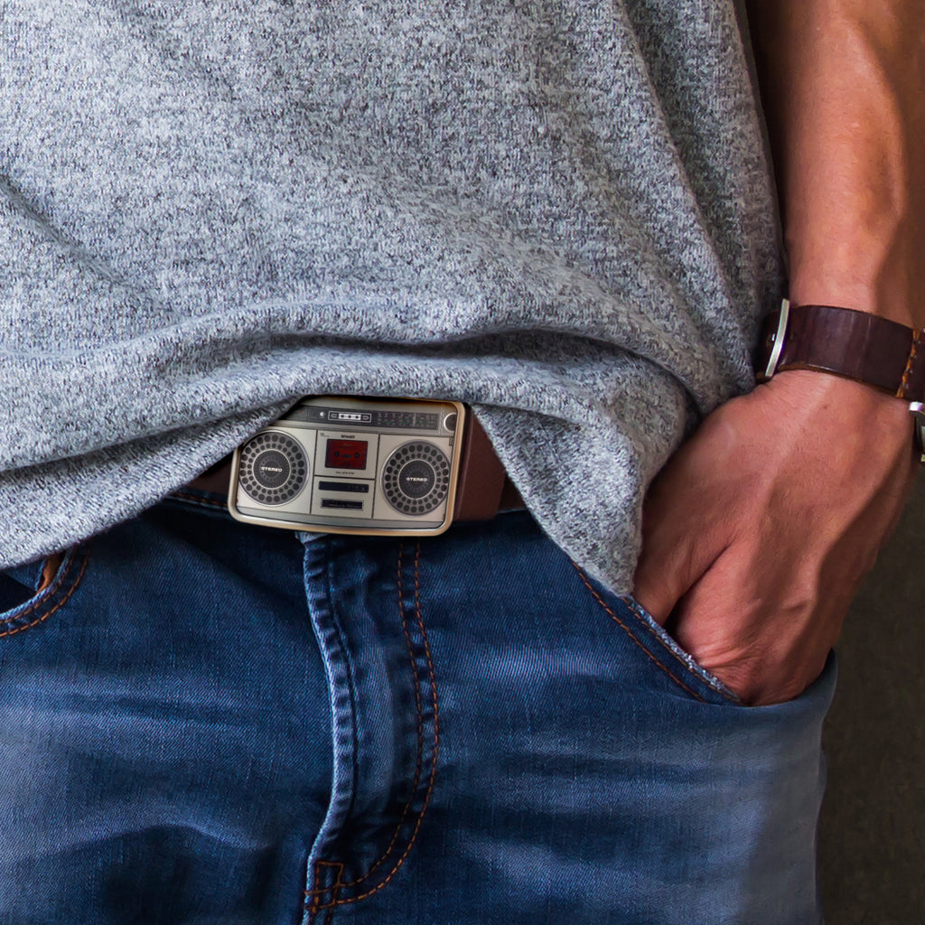 Stereo Belt Buckle