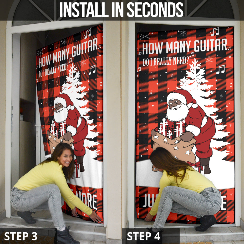 Just One More Violin Orange Door Sock