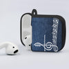 Music Notes Jeans AirPods Case