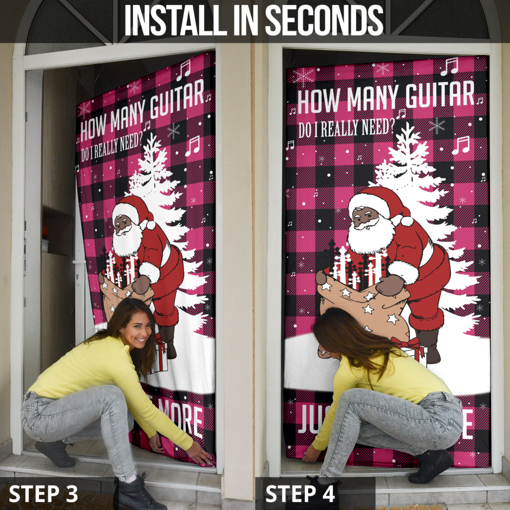 Just One More Violin Pink Door Sock