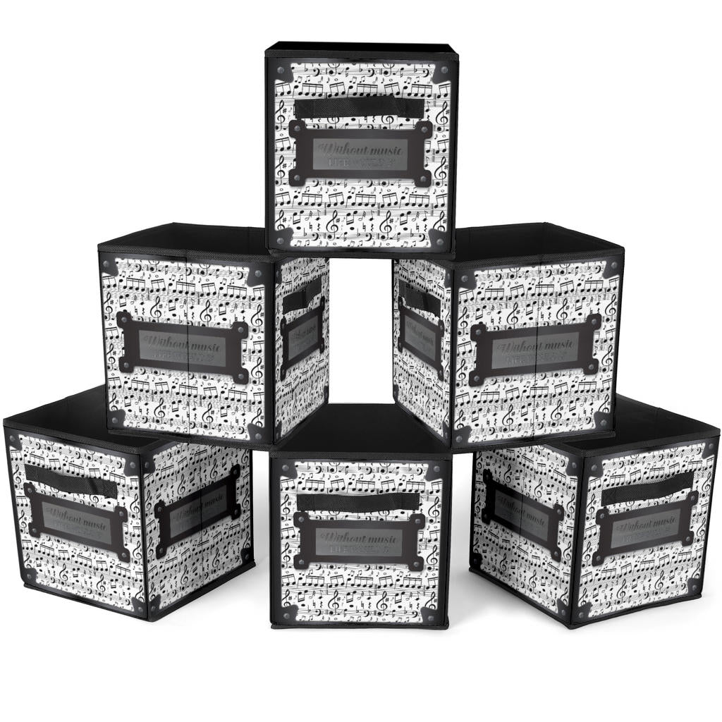 Music Notes Storage Cube