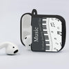 Piano Keys AirPods Case Cover