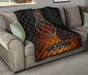 Black Guitar Premium Quilt