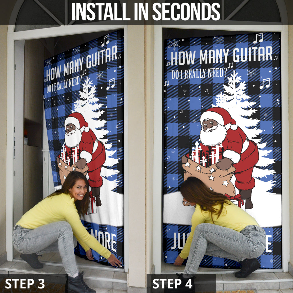 Just One More Violin Blue Door Sock