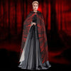 Red Music Abstract Hooded Cloak