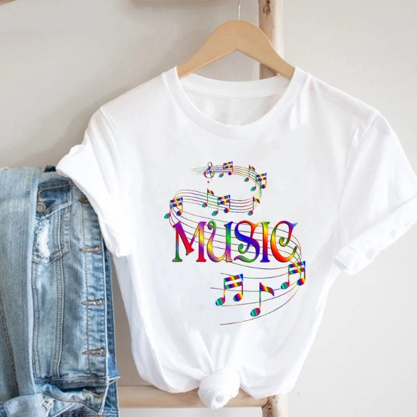 I Love Music Graphic T-Shirt