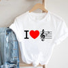 I Love Music Graphic T-Shirt