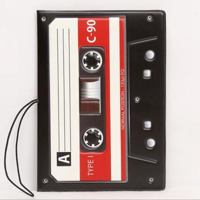 Vintage Cassette Passport Cover