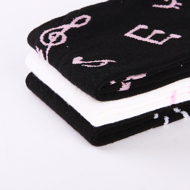 Musical Notes Thigh High Socks