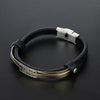Free - Music Note Gold Leather Bracelet