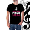 Music is my life Piano is my soul T-shirt