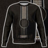 Wood Guitar Grey Sweatshirt