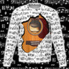 Wood Guitar Inside Sweatshirt