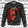 Music Guitar Inside Sweatshirt