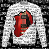 Red Guitar Inside Sweatshirt