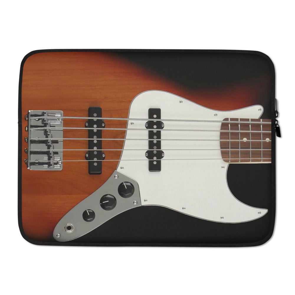 Bass Guitar Laptop Sleeve