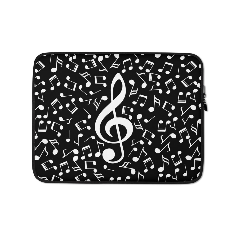 Musical Notes Laptop Sleeve