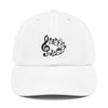 Musical Notes Champion Dad Cap - White - { shop_name }} - Review