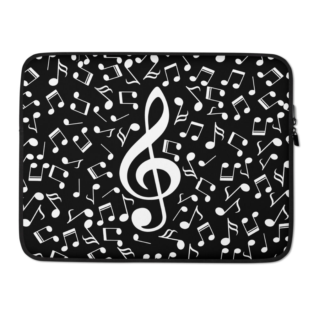 Musical Notes Laptop Sleeve