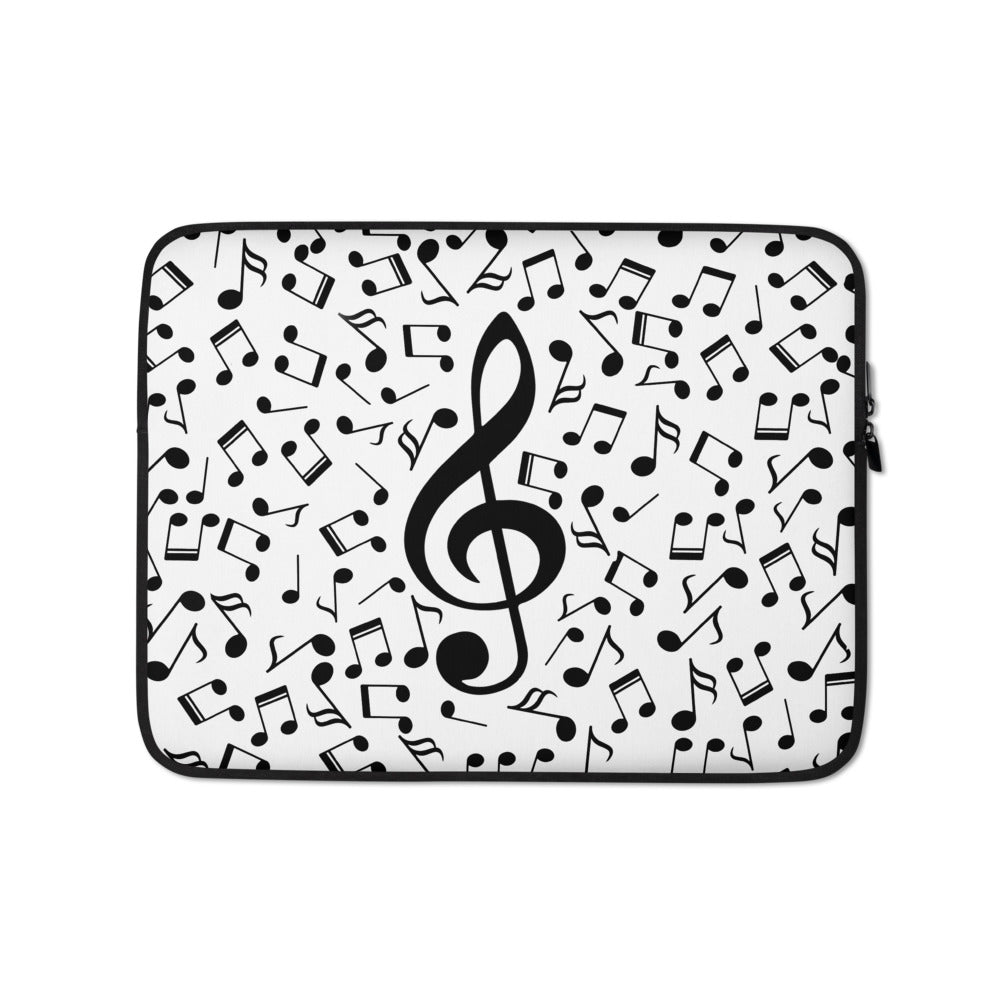Music Notes Laptop Sleeve
