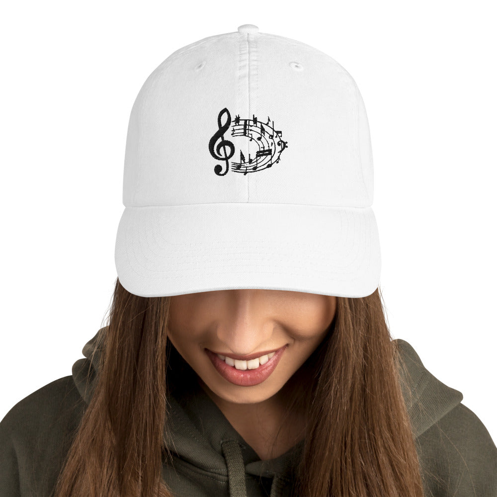 Musical Notes Champion Dad Cap - { shop_name }} - Review