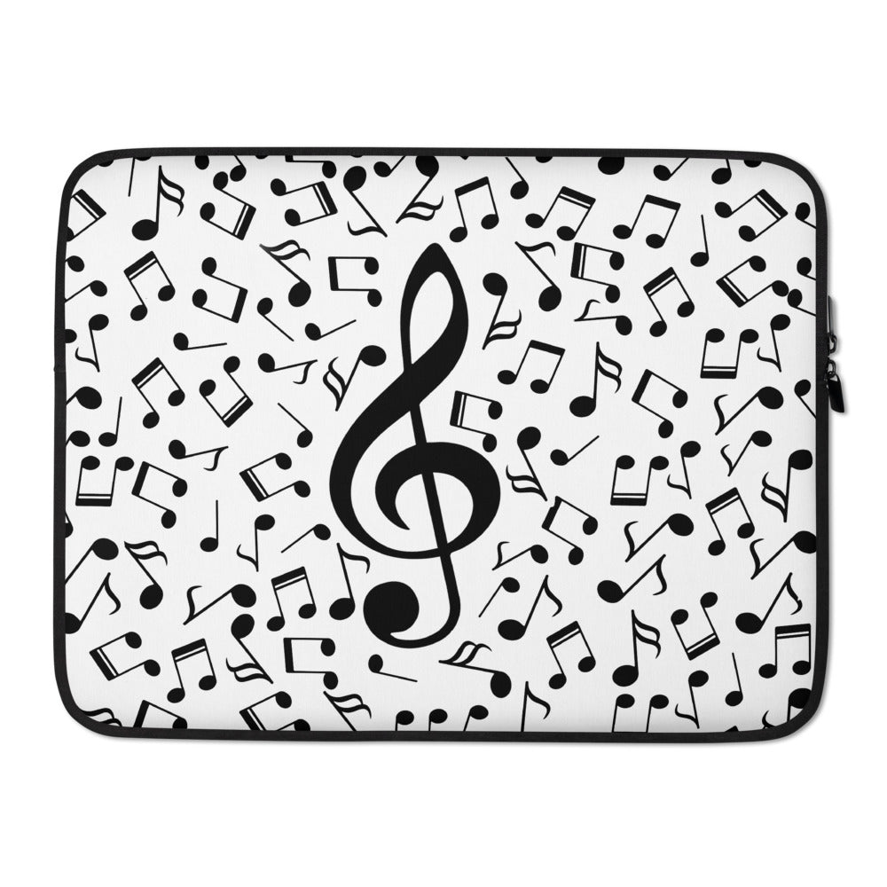Music Notes Laptop Sleeve