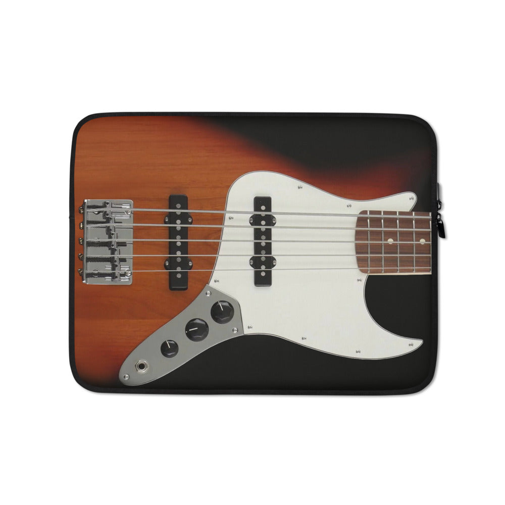 Bass Guitar Laptop Sleeve