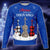 Christmas Begin With Violin Songs Blue Sweatshirt