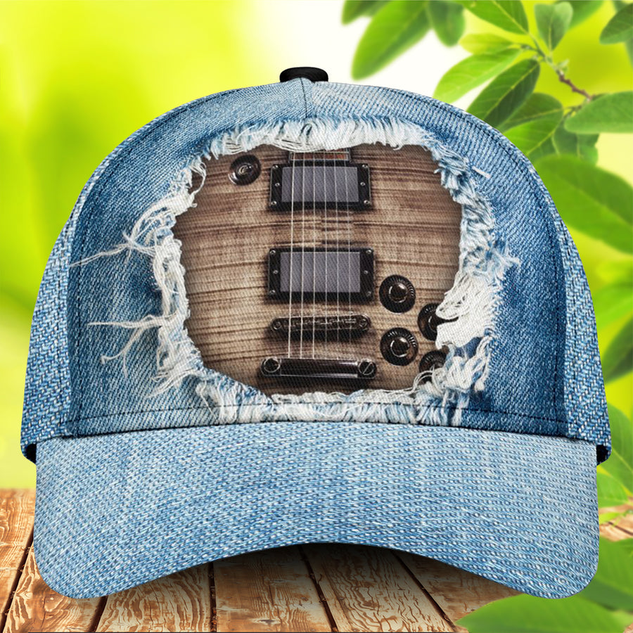 Guitar Grey Classic Cap