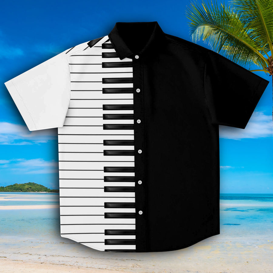 Piano Keys Short Sleeve