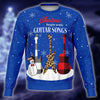 Christmas Begin With Guitar Songs Blue Sweatshirt - XS - { shop_name }} - Review