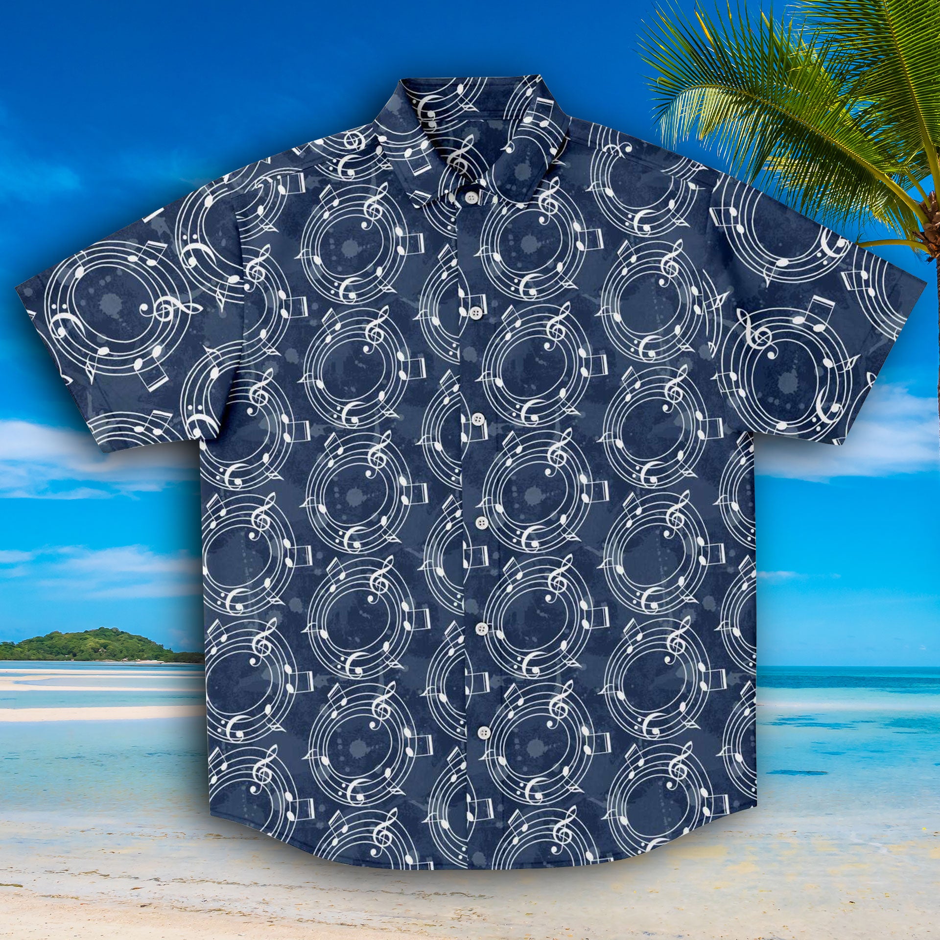 Musical Pattern Short Sleeve