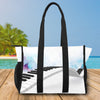 Piano Keys Float Nurse Tote Bag