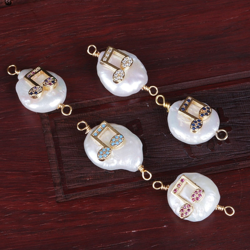 Music Notes Peal Bracelet