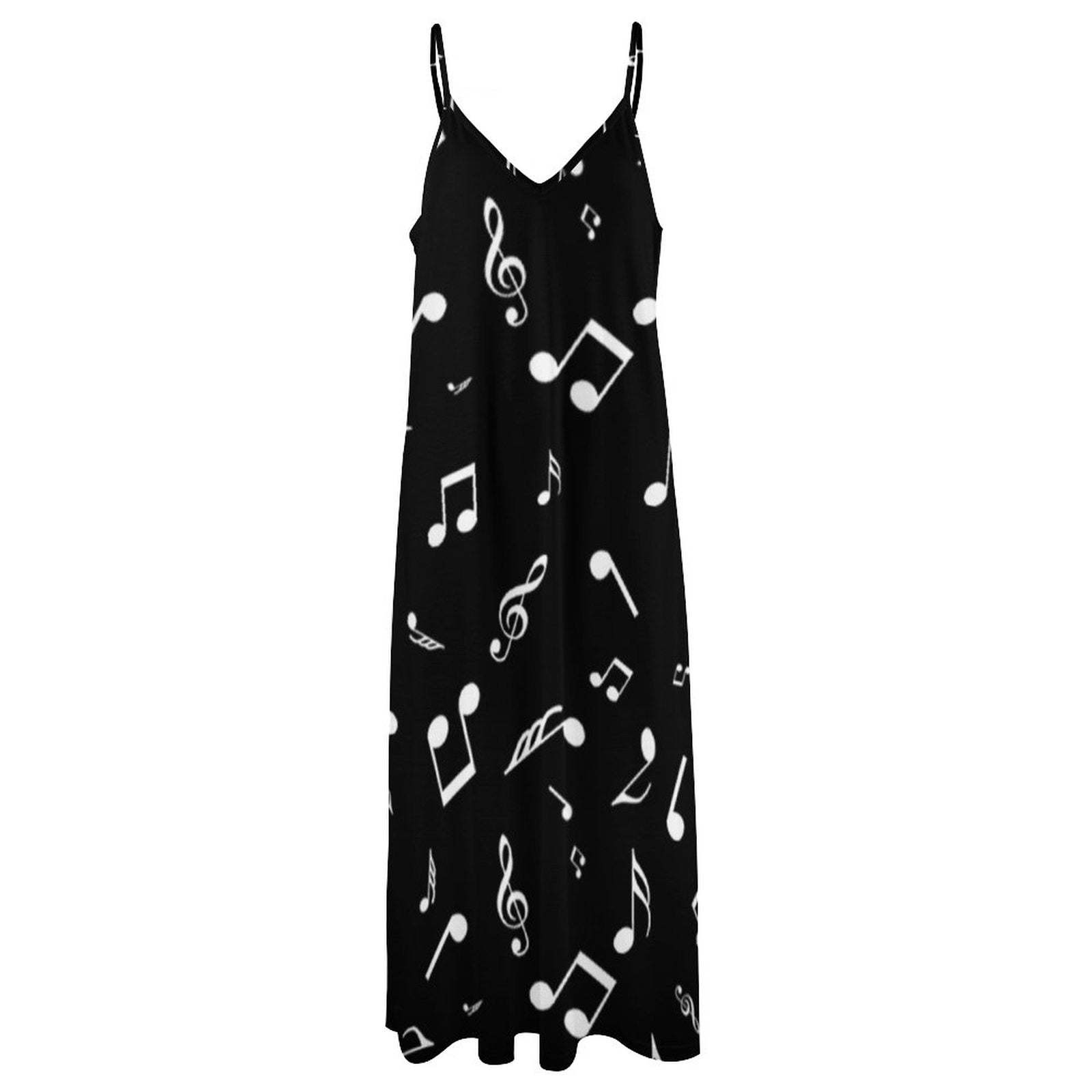 Music Notes A-line Cami Dress