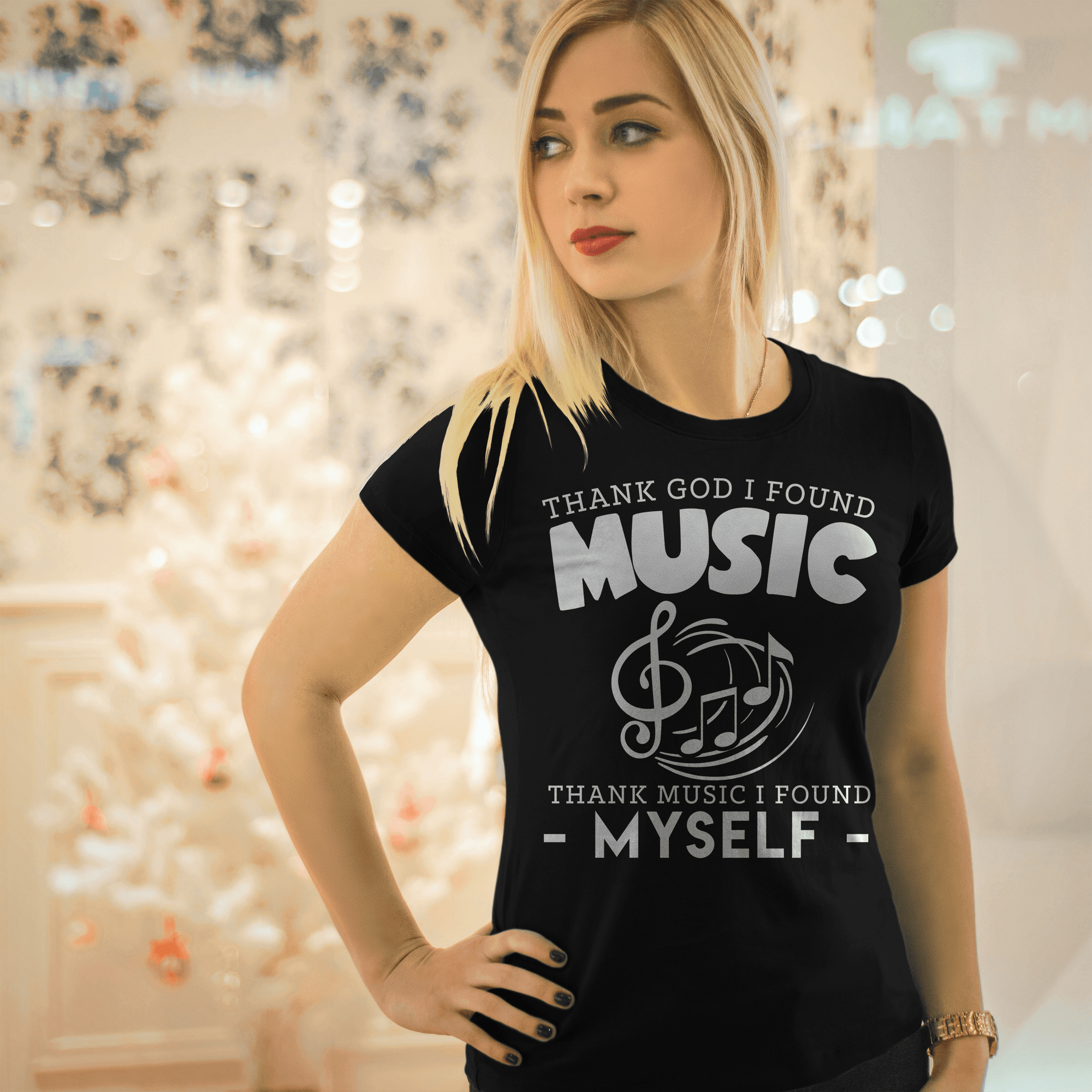 Thank God I Found Music T-shirt