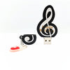 Treble Clef USB Flash Drive