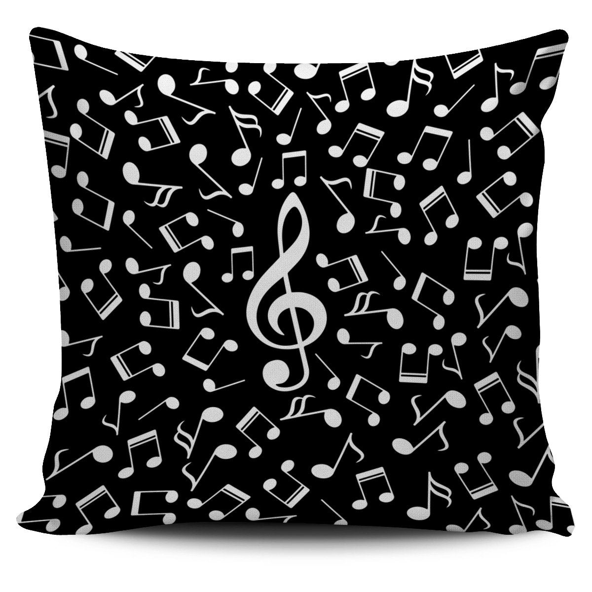 Musical Notes Pillow Case