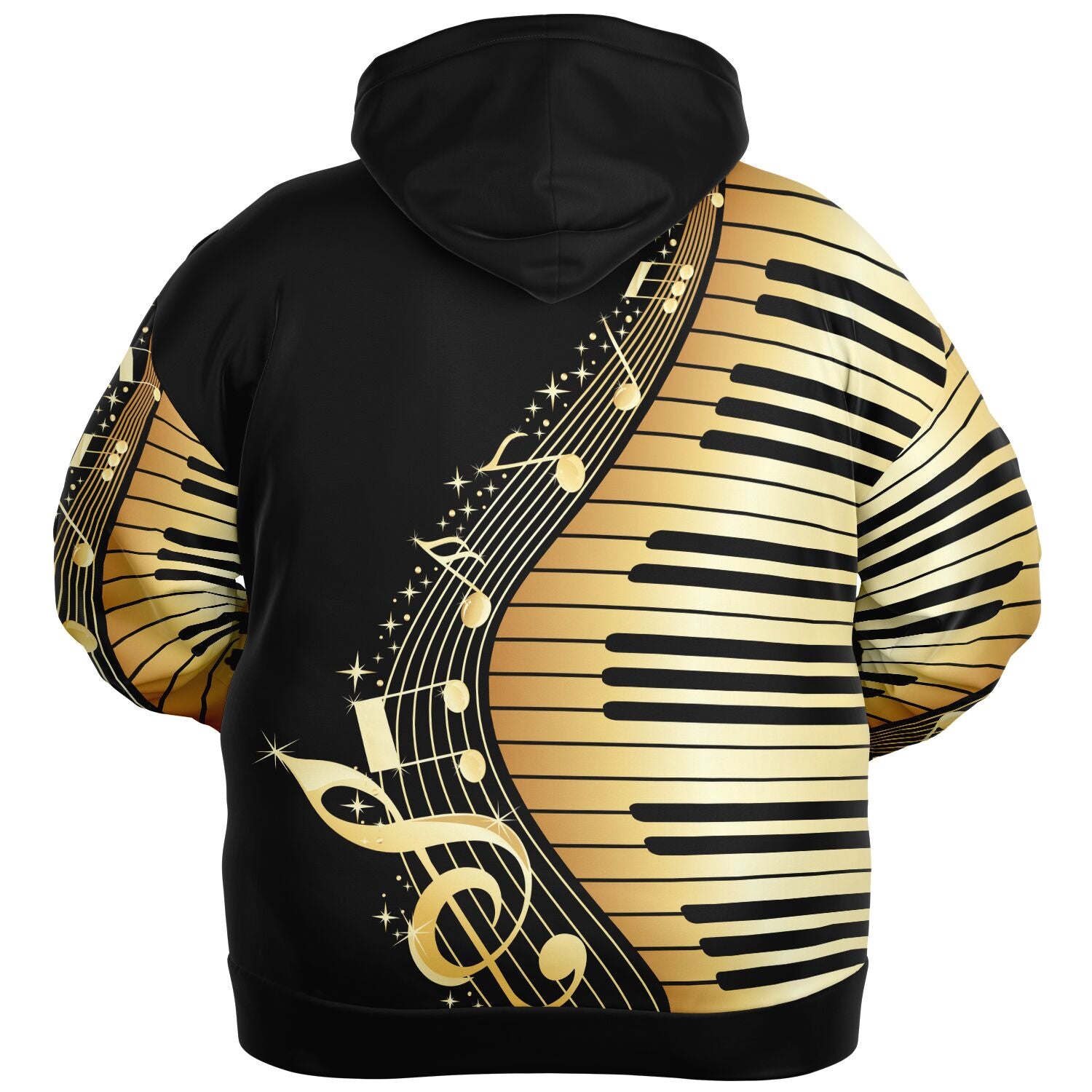 Piano Music Premium Zip Hoodie