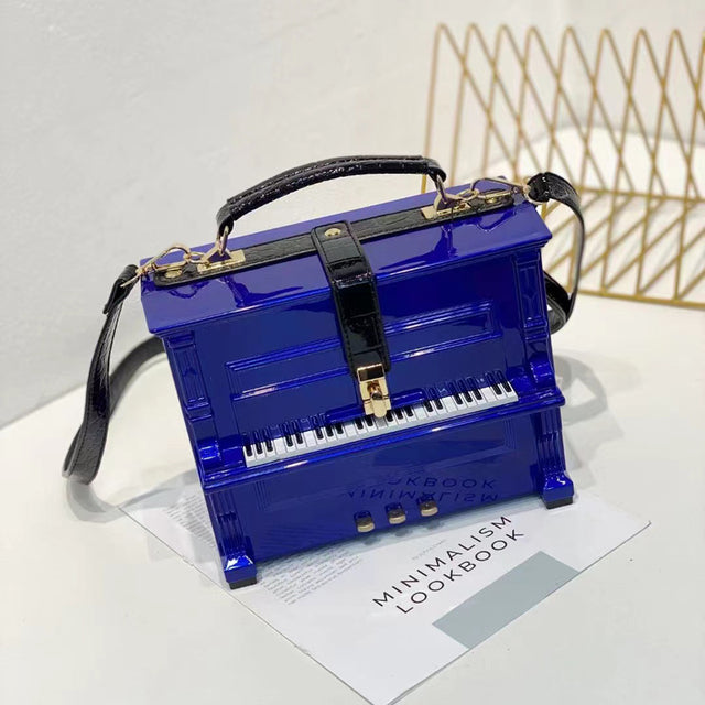 Piano Acrylic Shaped Handbag