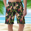 Guitar Florals Short Pants