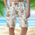 Guitar Floral Short Pants