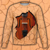 Stunning Violin Inside Sweatshirt