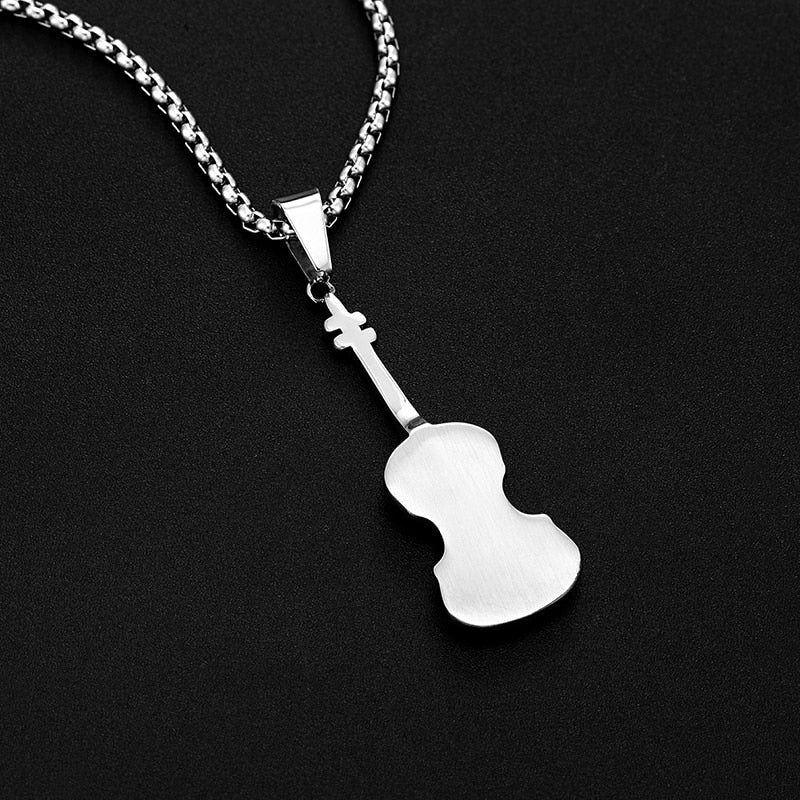 Vintage Violin Necklace