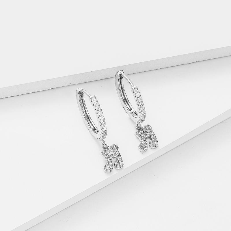 Free - Creative Music Notes Stud Earrings