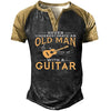 Vintage Guitar & Old Man T-shirt
