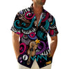 Men's Colorful Music Shirt